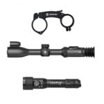 Luneta noktowizyjna noktowizor HIKMICRO Alpex PRO LRF z uchwytem pod IR + iluminator laserowy X-hog Pro v2 940/850 nm