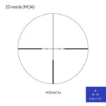 Luneta Delta Titanium HD 1,5-9x45 2D - obrazek 2
