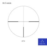 Luneta Delta Titanium HD 1,5-9x45 4A S MIL - obrazek 4