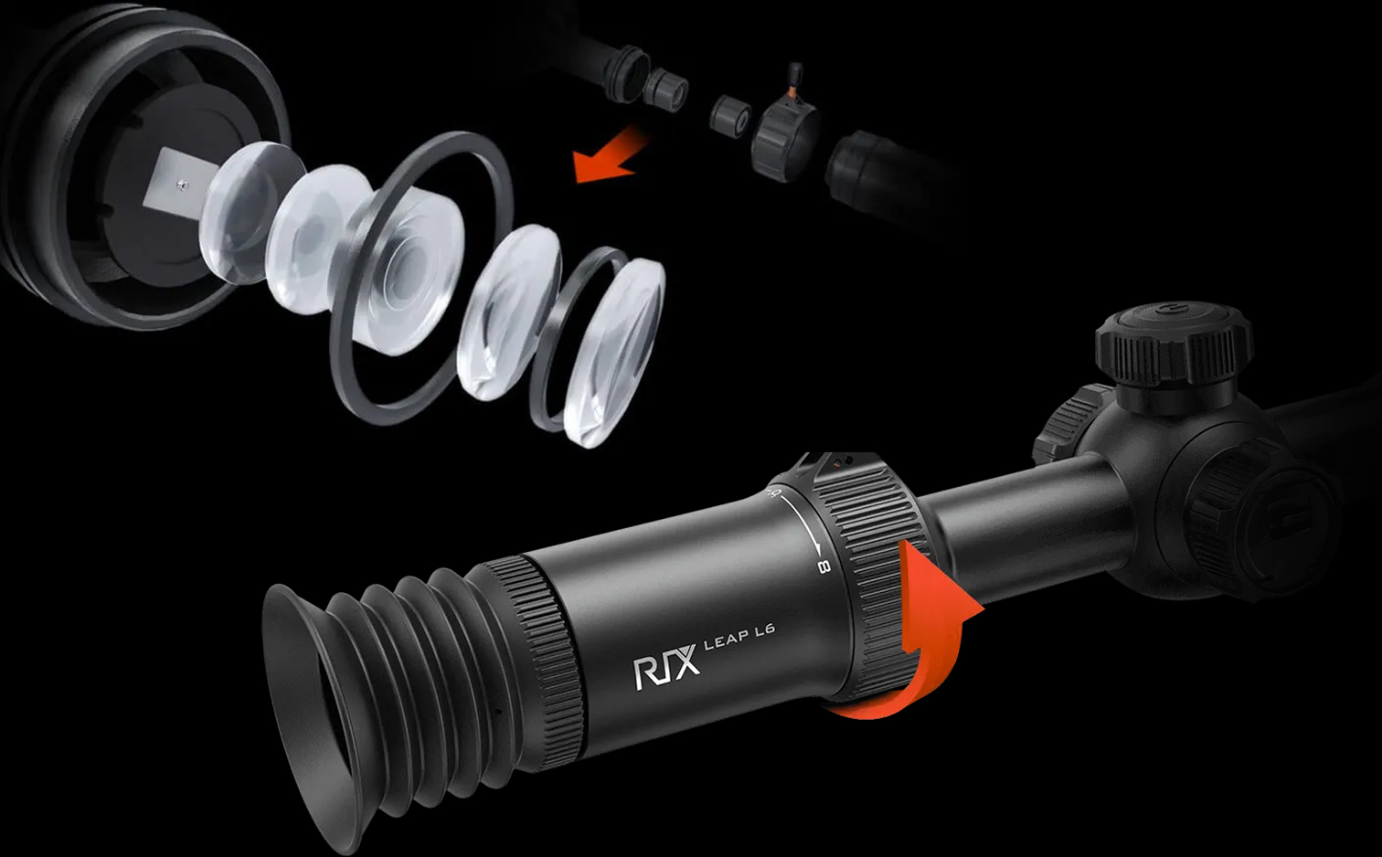 Celownik termowizyjny RIX LEAP L3R LRF