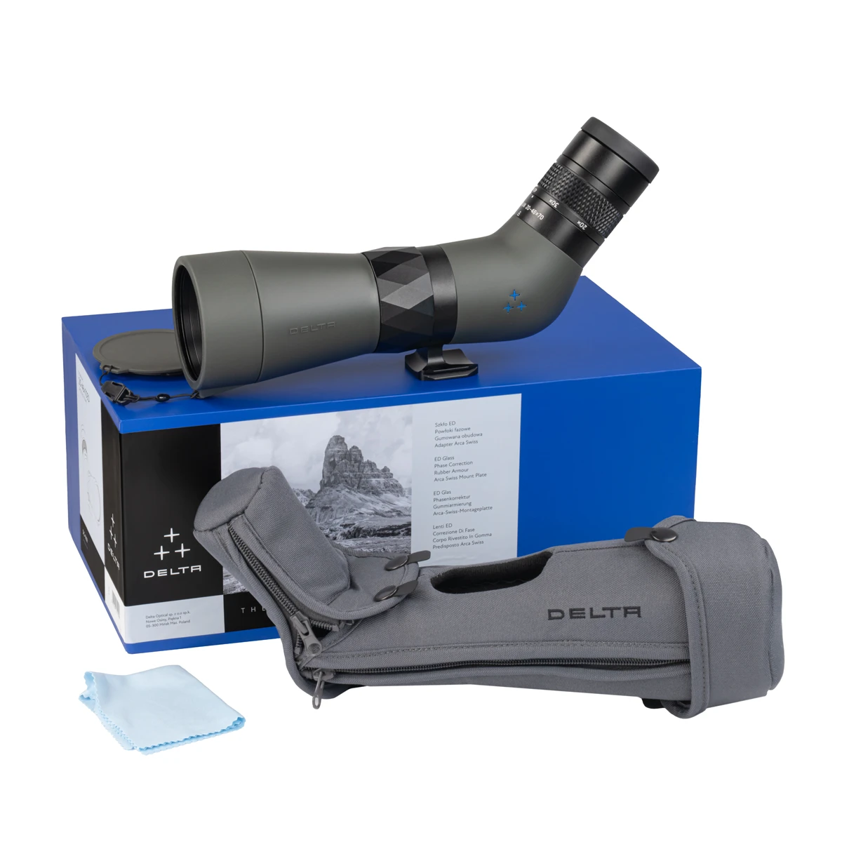 Luneta obserwacyjna Delta Titanium 70ED