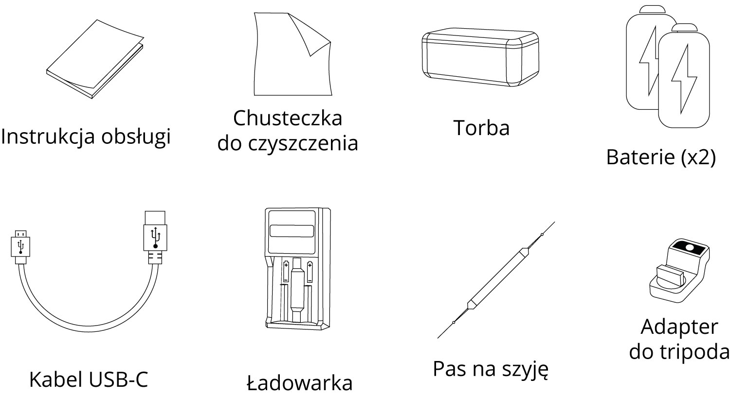 Elementy zestawu