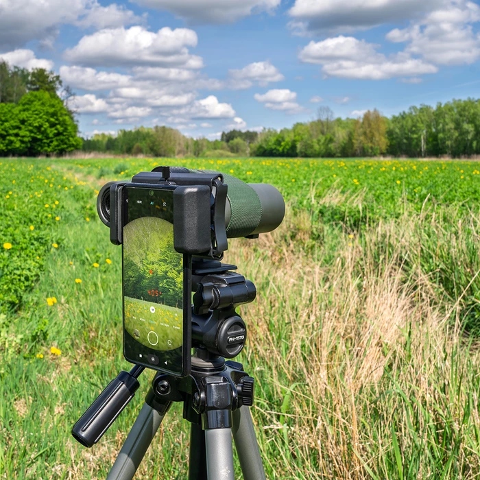 Lornetka z dalmierzem Delta-T 9x45.HD.RF SZKŁA ED 2300m zasięgu Średnica obiektywów 45 mm