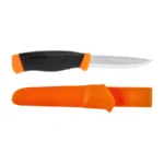 Nóż Morakniv Companion F Heavy Duty pomarańczowy stal węglowa - obrazek 2