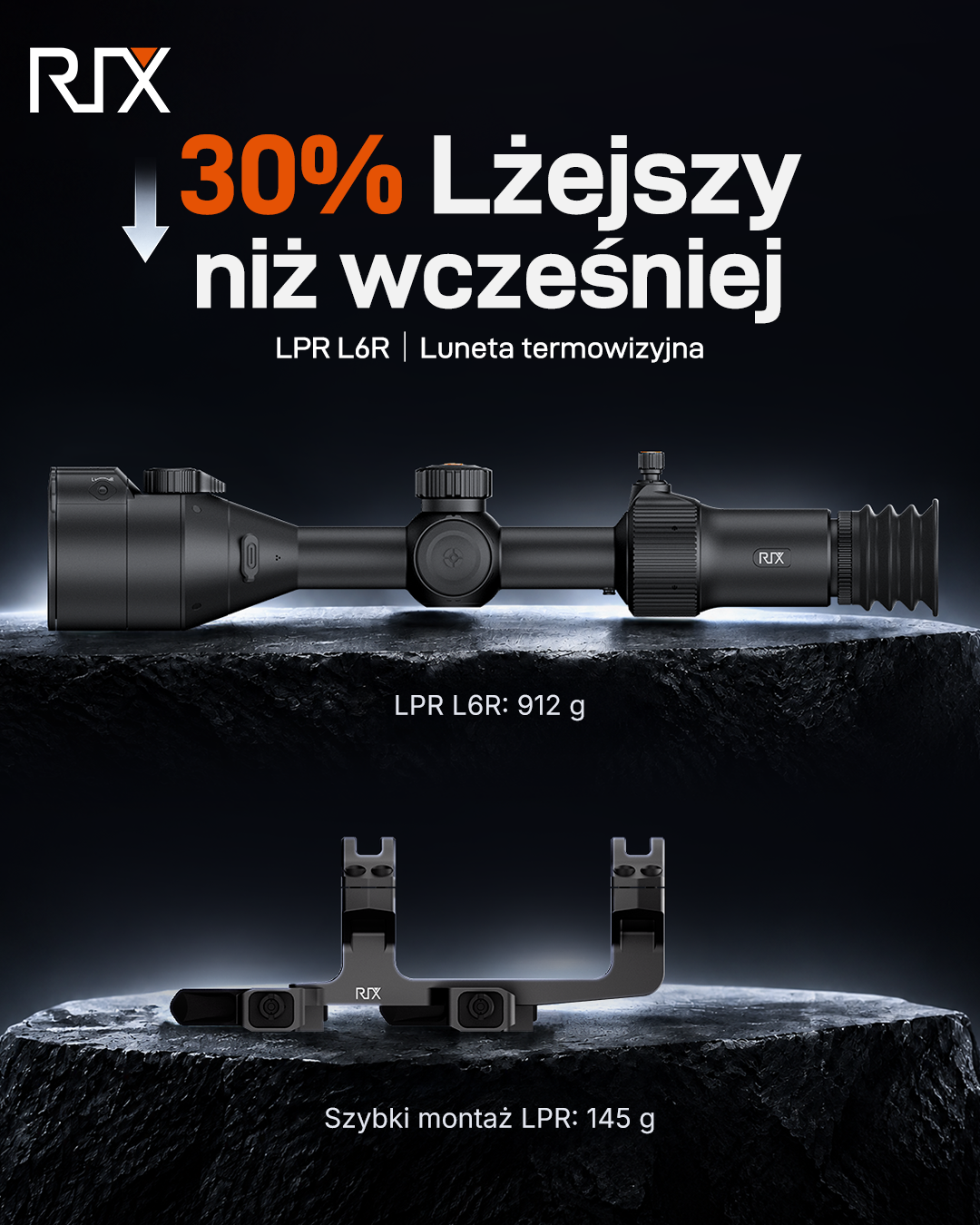 Luneta termowizyjna RIX LPR L6R + montaż powtarzalny Picatinny Posters_LPR_PL4