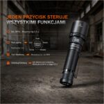 Latarka LED Fenix C7 V2.0 czarna - obrazek 4