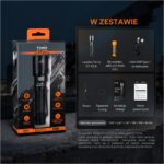 Latarka LED Fenix C7 V2.0 czarna - obrazek 2